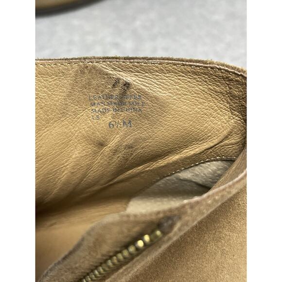 Women's BETTYE MULLER CONCEPT Round Toe Beige Suede Bootie 6.5 - Picture 11 of 12